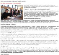 Ouest France juillet 2013